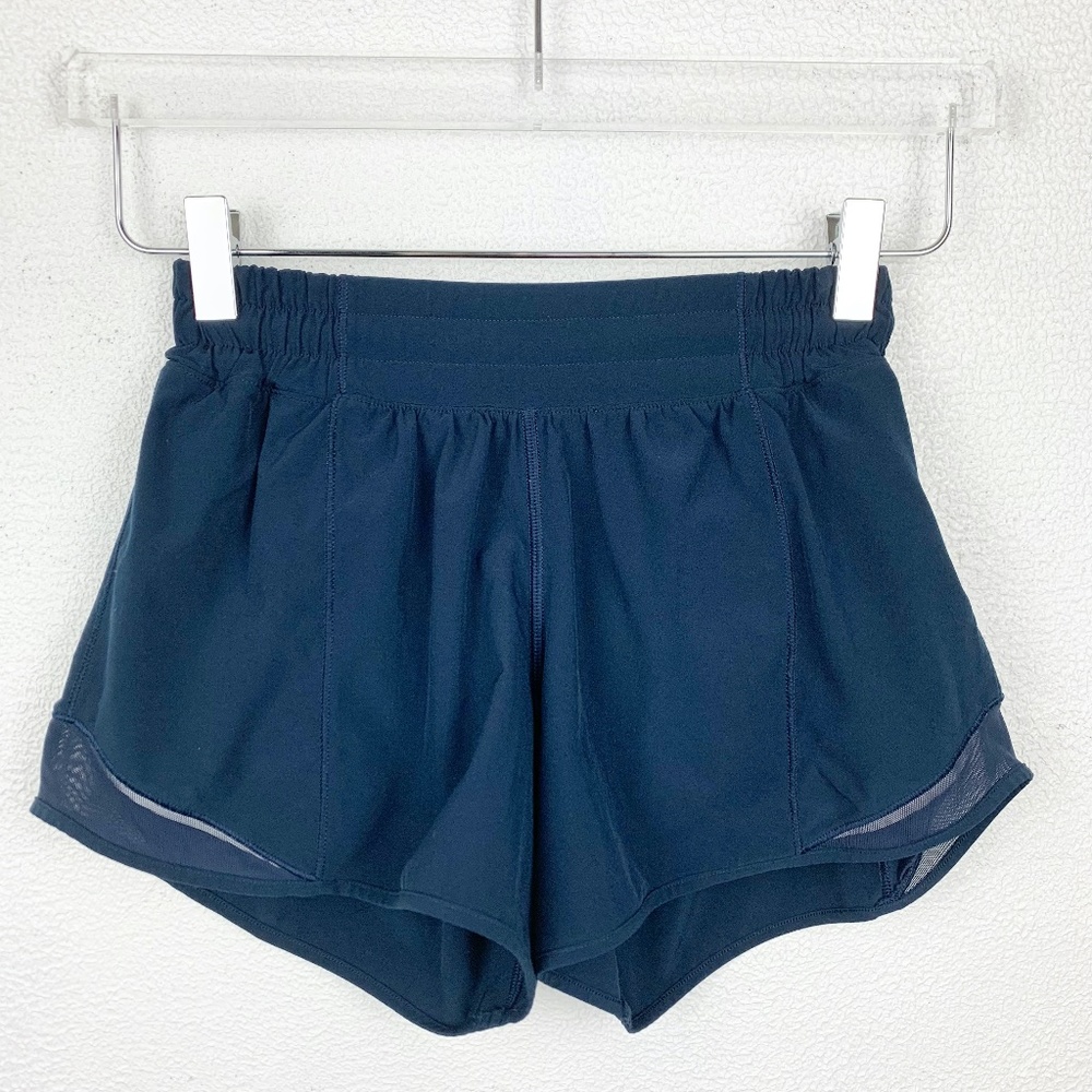 lululemon | Hotty Hot Short II True Navy *4"